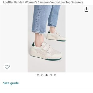 Loeffler Randall Velcro sneaker -- size 9.5. Very good used condition